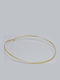 Handgefertigte Hochzeitskronen N.309 Halblasig Silber Glänzend - Halblasig Gold Sandstrahlung