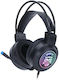 Xtrike Me GH-516 Over Ear Gaming Headset με σύνδεση USB for PC