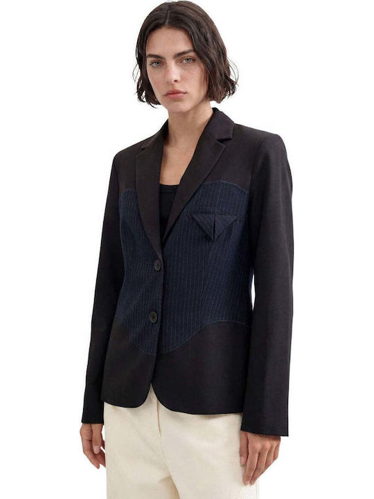 Desigual Langärmeliges Damenblazer Blau