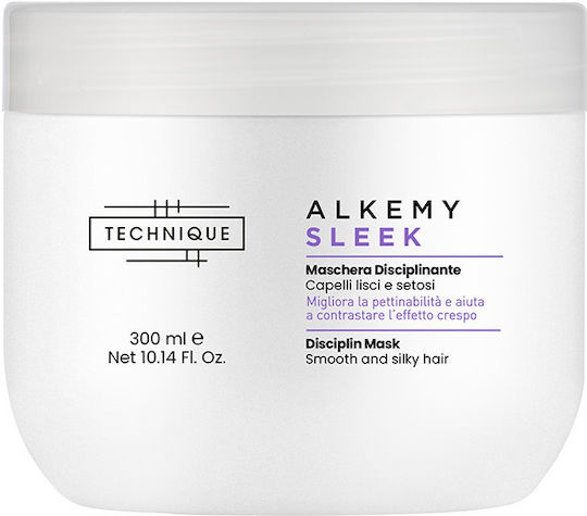 Technique Alkemy Sleek Disciplin Mask, Μάσκα Μαλλιών Για Λείανση & Κατά Του Φριζαρίσματος 300ml