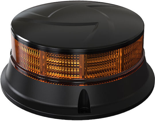 19w Led Rotating Signal Emergency Light Beacon Jar Roadside Assistance Platform 12v 24v