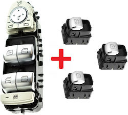 Set 4 Kontrollpanelen Passagierknöpfe 3 Stück Geeignet für Mercedes-Benz W205 W213 GLC C253/x253 Set 4 Kontrollpanelen Passagierknöpfe 3 Stück Geeignet für Mercedes-Benz W205 W213 GLC C253/x253