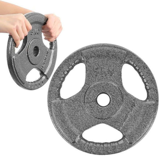 Enero Метален диск 1 x 5kg Φ26.5mm с дръжки