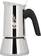 Bialetti Venus Espresso Pot 4 cups Inox Brown