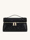 Fabric Women's Handbag Shoulder Black