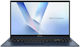 Asus Vivobook 15 X1504MA 15.6" FHD Ecran Tactil (Core 5-320/8GB/256GB SSD/Fără Sistem De Operare) Albastru Quiet (Tastatură US)