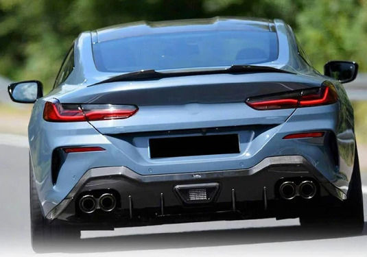 Autoheckspoiler Kofferraum Bmw G16 F93 2018+ Gran Coupé V Design Schwarz Hochglanz