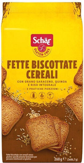 Wholemeal Toast Schar Gluten Free 260g