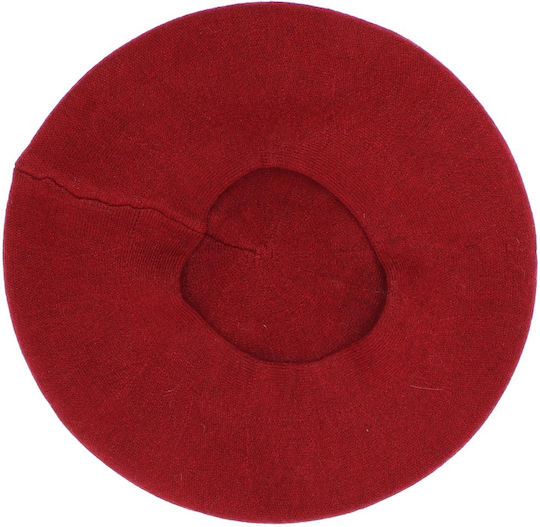 Beret Pentru Femei ButicCochet O Singură Mărime Vâscoză Design Cu Strasuri Burgundia Bsc451