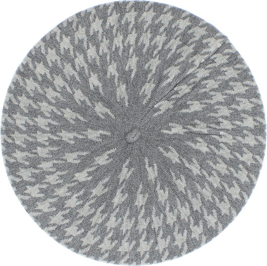 Beretă Femei ButicCochet O Mărime Vâscoză Design Stilizat Gri Bsc480