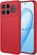 Soft Silicone Red Back Cover (Poco F8 Ultra)