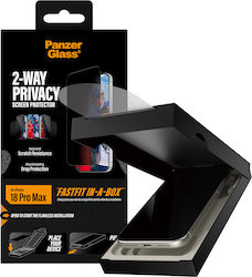 Panzerglass 2-way Privacy Screen Protector Apple Iphone 18 Pro Max Ultra-wide Fit W Fastfit In-a-box