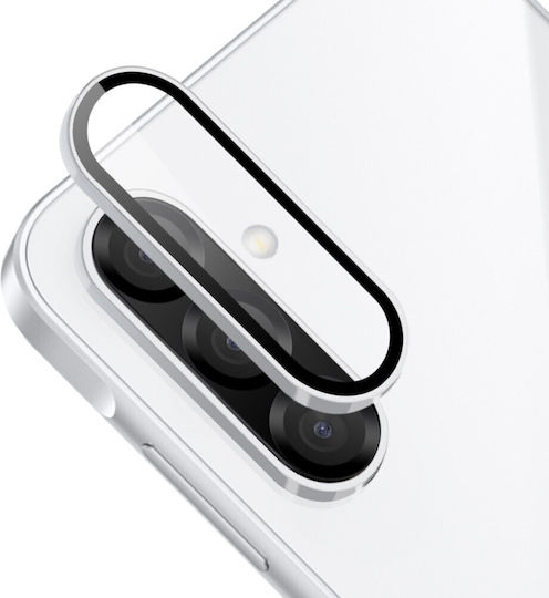 Enkay Kamera Schutzring für Samsung Galaxy A27 5G Silber