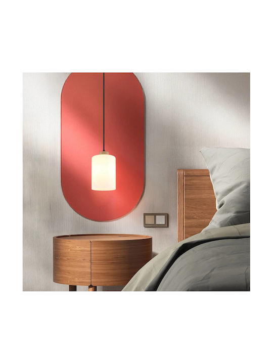 Globo Lighting Κρεμαστό Φωτιστικό Καφέ