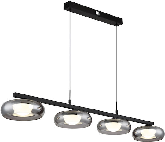 Globo Lighting Κρεμαστό Φωτιστικό Μαύρο