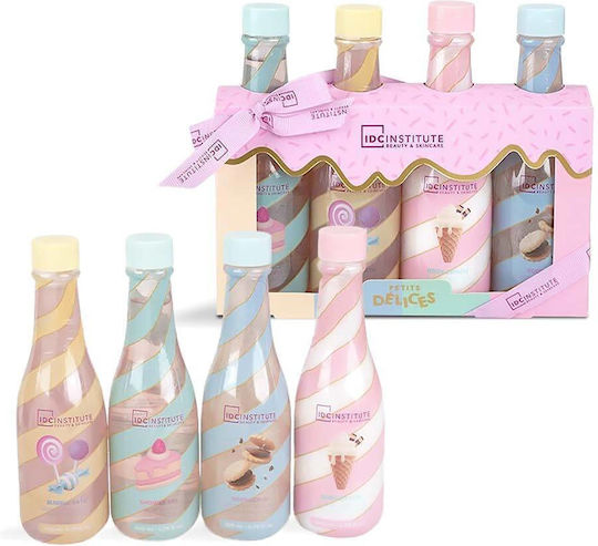 IDC Institute Petits Delices 4 Skin Care Set for Moisturizing & Body Cleaning 5 Pieces