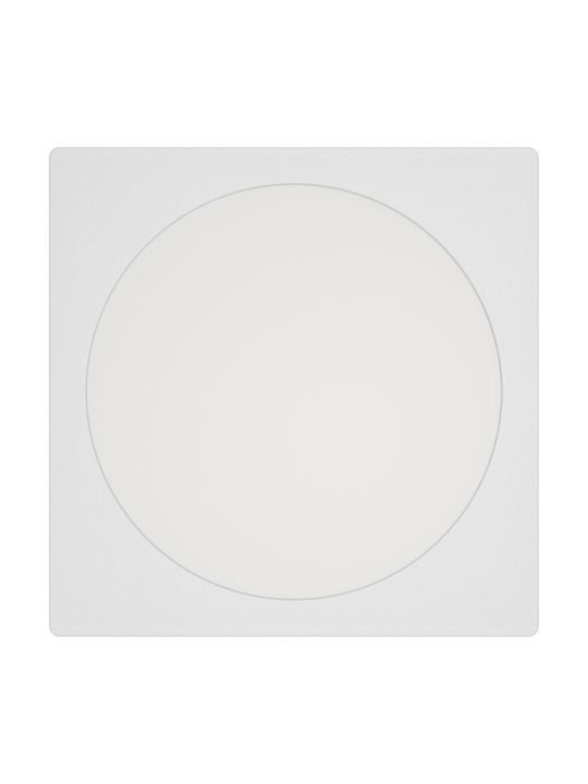Eglo Fueva Χωνευτό LED Panel με Θερμό Λευκό Φως...