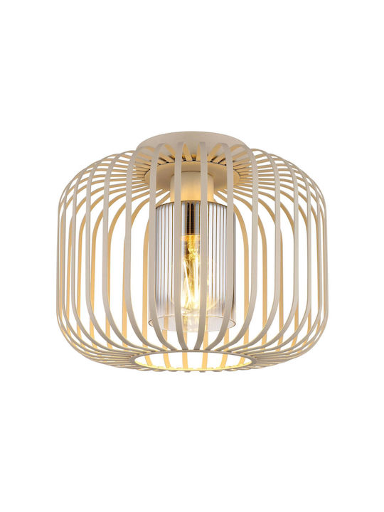 Globo Lighting Πλαφονιέρα Οροφής Μπεζ