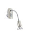 Eglo Mini LED Warm White Spot in Silver Colour
