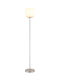 Globo Lighting Floor Lamp Silver