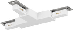Conector Pentru Sistemul De Cale Ferată Tau Eglo 902327 Easyt Alb White