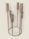 Zen Collection Metall Kerzenhalter 19x40x19cm