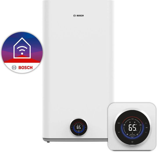 Bosch Водонагревател 120lt Стъкло Вертикален 3kW с Wi-Fi
