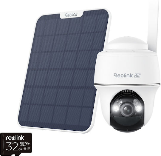 Reolink Bp4g Outdoor Battery Camera 4k Ptz Go Pt Ultra G440 White Hard Bundle