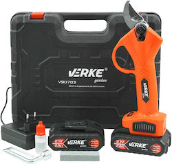 Foarfeca de grădină cu baterie Verke 21v 2x2.0ah V90703 Foarfeca de grădină cu baterie Verke 21v 2x2.0ah V90703