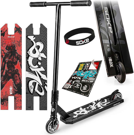 Soke Scuter Copii Box 2 Roți Freestyle Negru 1560-801224