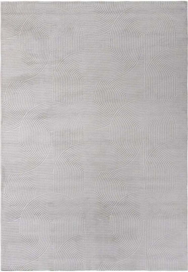 Tzikas Carpets Relief 26169- Χαλί Ορθογώνιο Γκρι 160x230cm