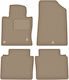 Velour Car Mats Hyundai Sonata Vii Sedan 2014-2019 Beige