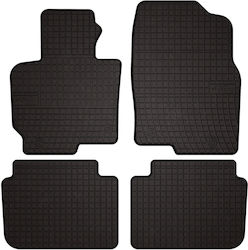 Rubber Car Mats Mazda Cx-5 I Suv 2012-2017 Black Fitted Rubber Car Mats Mazda Cx-5 I Suv 2012-2017 Black Fitted