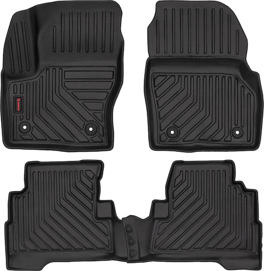3d Gummi Auto Fußmatten Ford Escape Mk3 SUV 2012 5cm Erhöhte Seiten