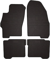 Rubber Car Mats Fiat Linea Sedan 2009-2015 Black Fitted