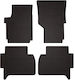 Rubber Car Mats Volkswagen Amarok Pickup 2010-2021 Black Fitted