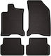 Rubber Car Mats Renault Laguna Ii Estate Liftback 2001-2007 Black Fitted