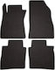 Rubber Car Mats Nissan Pulsar C13 Hatchback 2014-2018 Black Fitted
