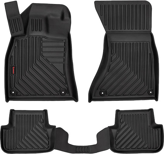 Covorașe Auto 3D Cauciuc Audi A4 B8 Sedan Wagon Avant Allroad 2007-2015 Margine 5cm