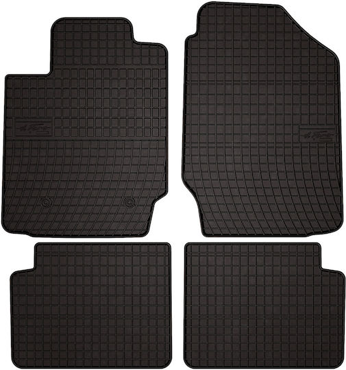 Rubber Car Mats Toyota Corolla E12 E13 Hatchback Wagon Sedan 2002-2007 Black Fitted