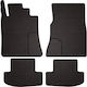 Rubber Car Mats Ford Mustang Mk7 Coupe 2023 Black Fitted