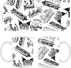 Cană Sanrio Kuromi Street Logos