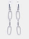 Ohrringe Kreis & Kette 4963111-Silber