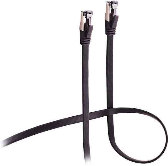 Shiverpeaks Flat U/FTP (STP) Cat.8.1 Network Cable Ethernet 0.25m Black