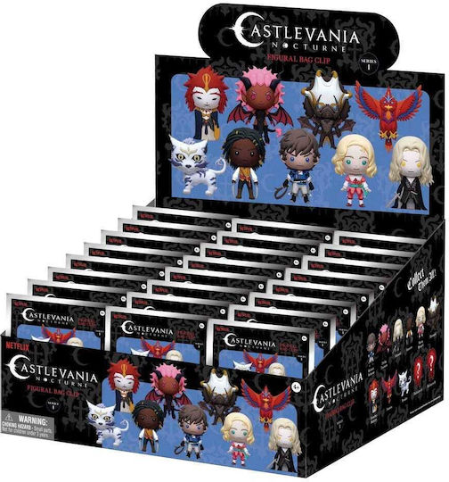 Castlevania Nocturne 3d Foam Bag Clips Serie 1 Display 24