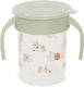 Interbaby Образователно Биберонче Пластмаса с Дръжки Зеленo за 6m+ 240ml