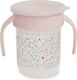 Interbaby Baby Trinklernbecher Kunststoff mit Griffen Rosa für 6m+ 240ml