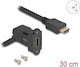 DeLock Keystone Конвертор HDMI женски към HDMI женски