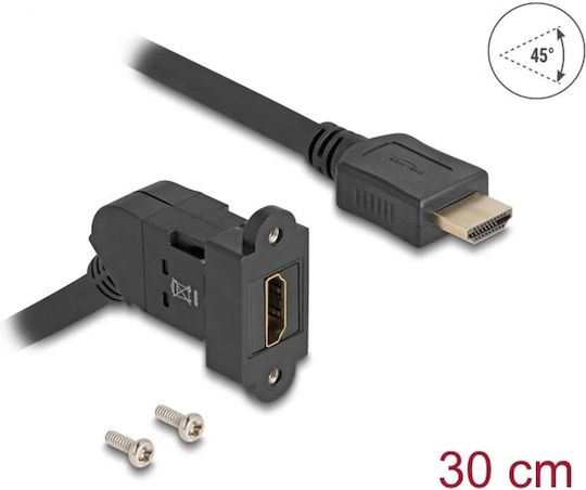 DeLock Keystone Μετατροπέας HDMI female σε HDMI female