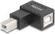 DeLock USB конвертор USB-B мъжки към USB-B женски